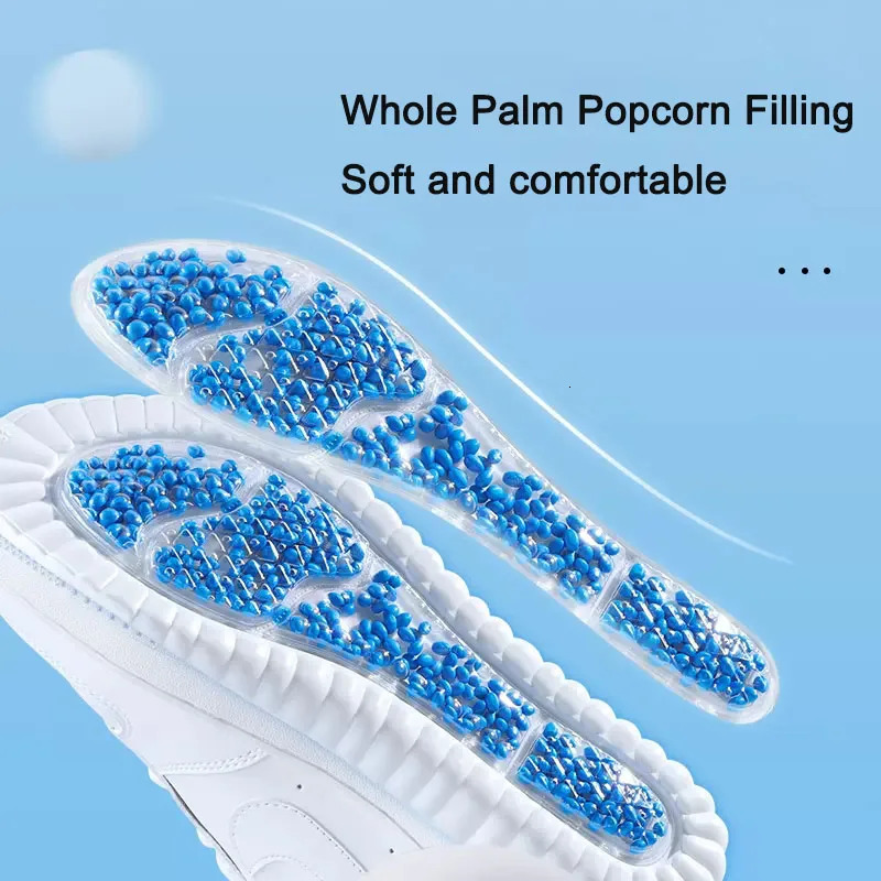 sports latex insoles for comfortable French style foot underwear suitable for men women orthopedic shoes sole running accessories 241126