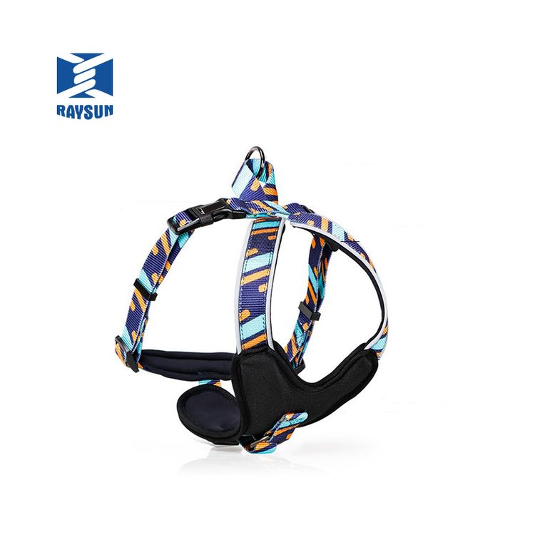 No Pull Custom Dog Harness Set Popular Easy Walk Pet Harness Walking Reflective Dog Collar Vest Chest