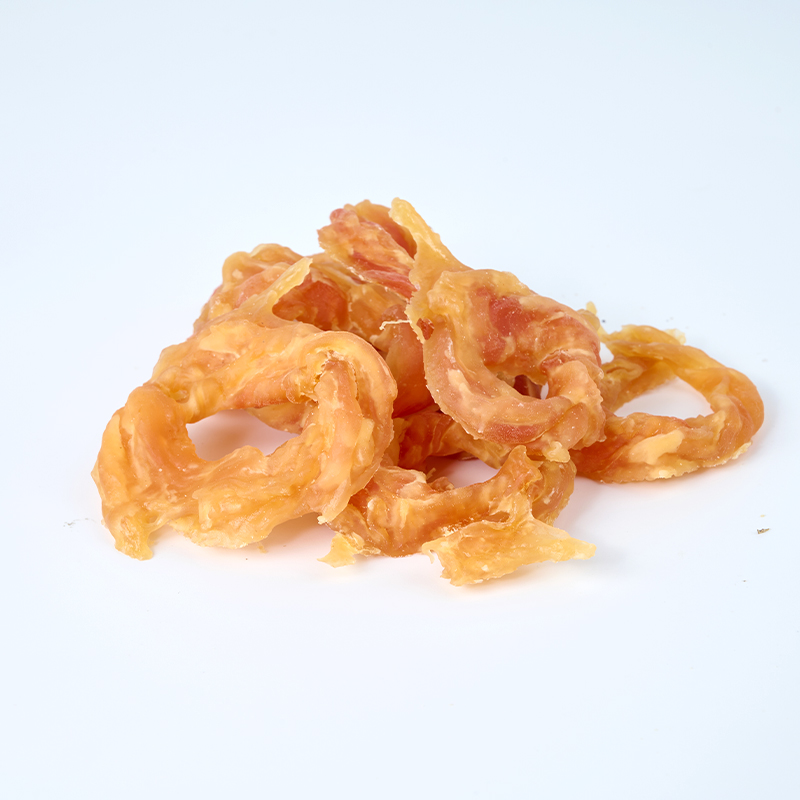 Factory Direct China Organic Premium Healthy Grain-Free High Protein Low Sensitivity Chicken Treats Pet Chicken Circle