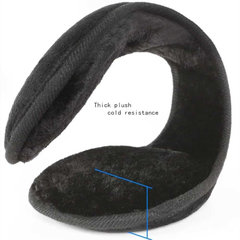 Soft Earmuffs Men Women Winter Ear Cover Protector Ear Mask Thicken Plush Warm Earpiece Ear Muffs Ear Warmer parel AccoriesXJ241126