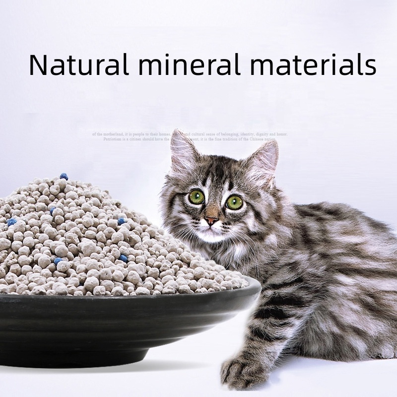 kitty litter premium quality clumping natural mineral bentonite cat litter for pets use