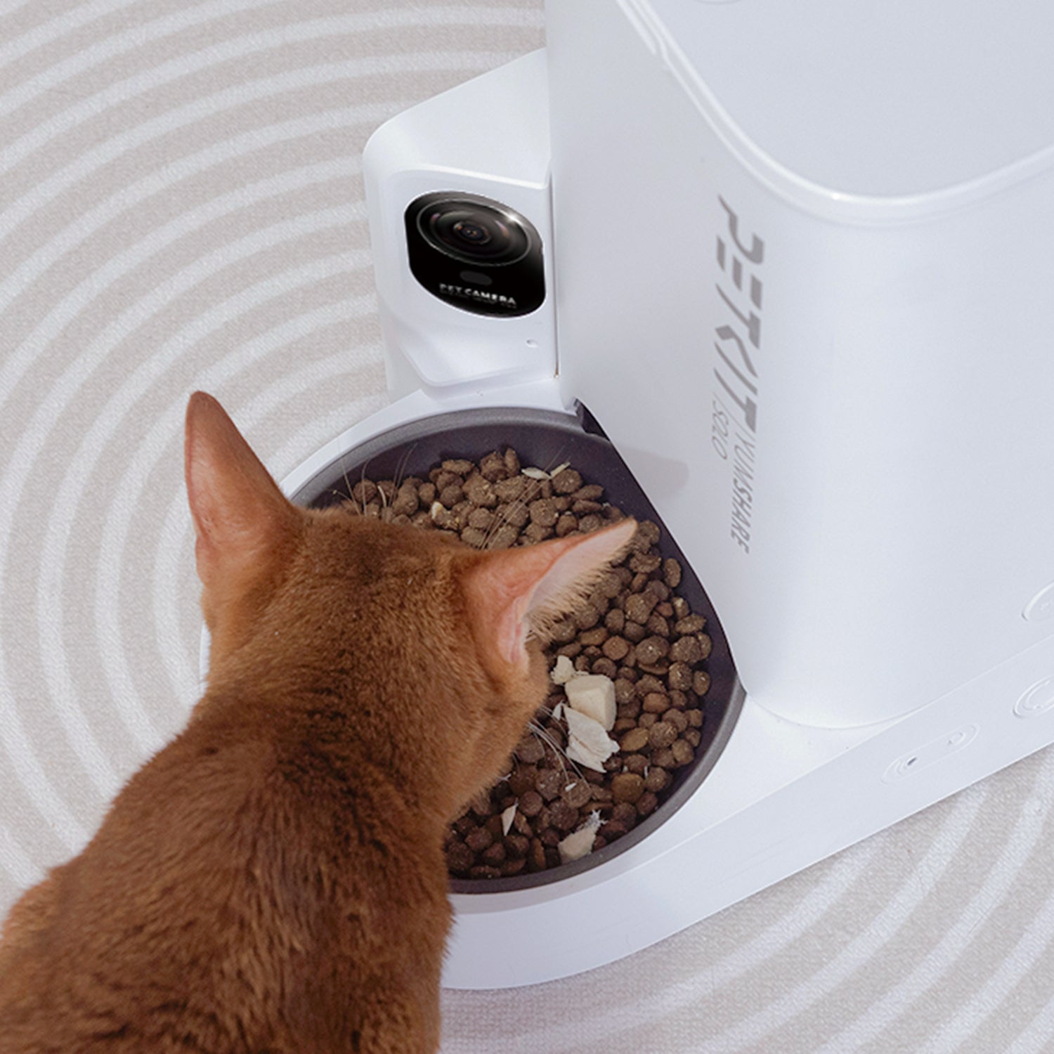 Petkit authorized Global Version Factory Supply Multiple Preservation Technology Germini Smart Touch Screen Pet Feeder Bowl