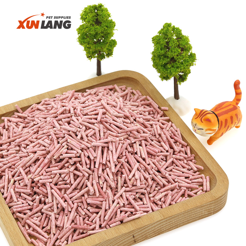 natural eco flushable 6L 7L oem tofu cat litter sand