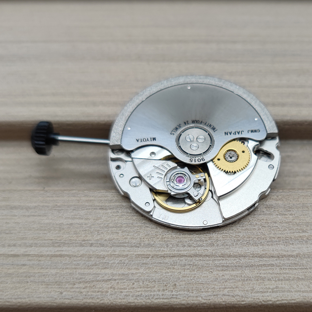 Japan Original Miyota 9015 Mechanical Movement Ultra Thin 24 Jewels Automatic Self-winding Watchmaker Replacement Mechanism
