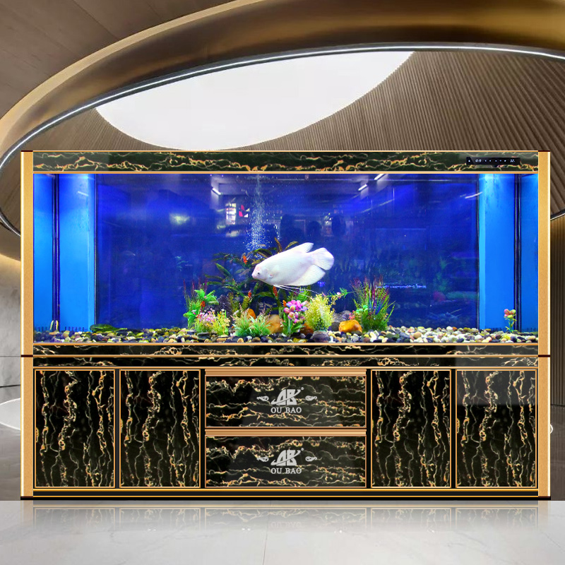 New Design Unique Fish Tank Home Large Glass Aquarium Online