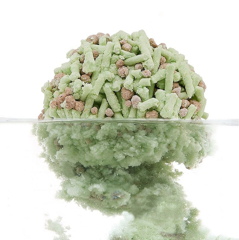 Strong Clumping Ball Shape Colour Tofu Cat Litter Bentonite Mixed Wholesale Dust Free 100% Natural Customizable
