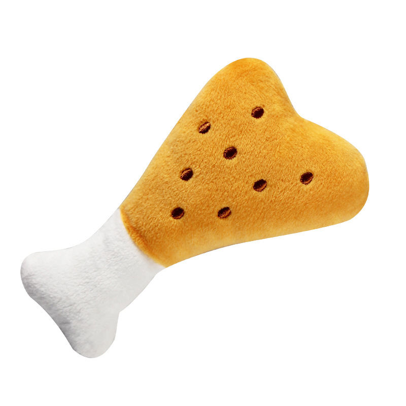 2024 Custom hot selling eco-friendly pet dog squeaky training plush Toys factory directly wholesale