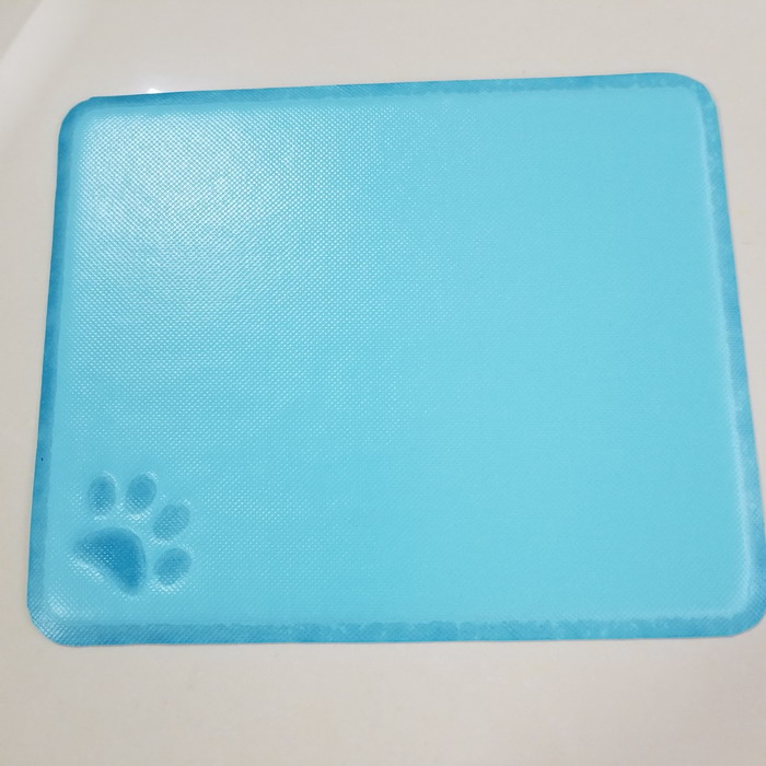 pvc cat litter trapper mat pet feeding mat plastic pet mat