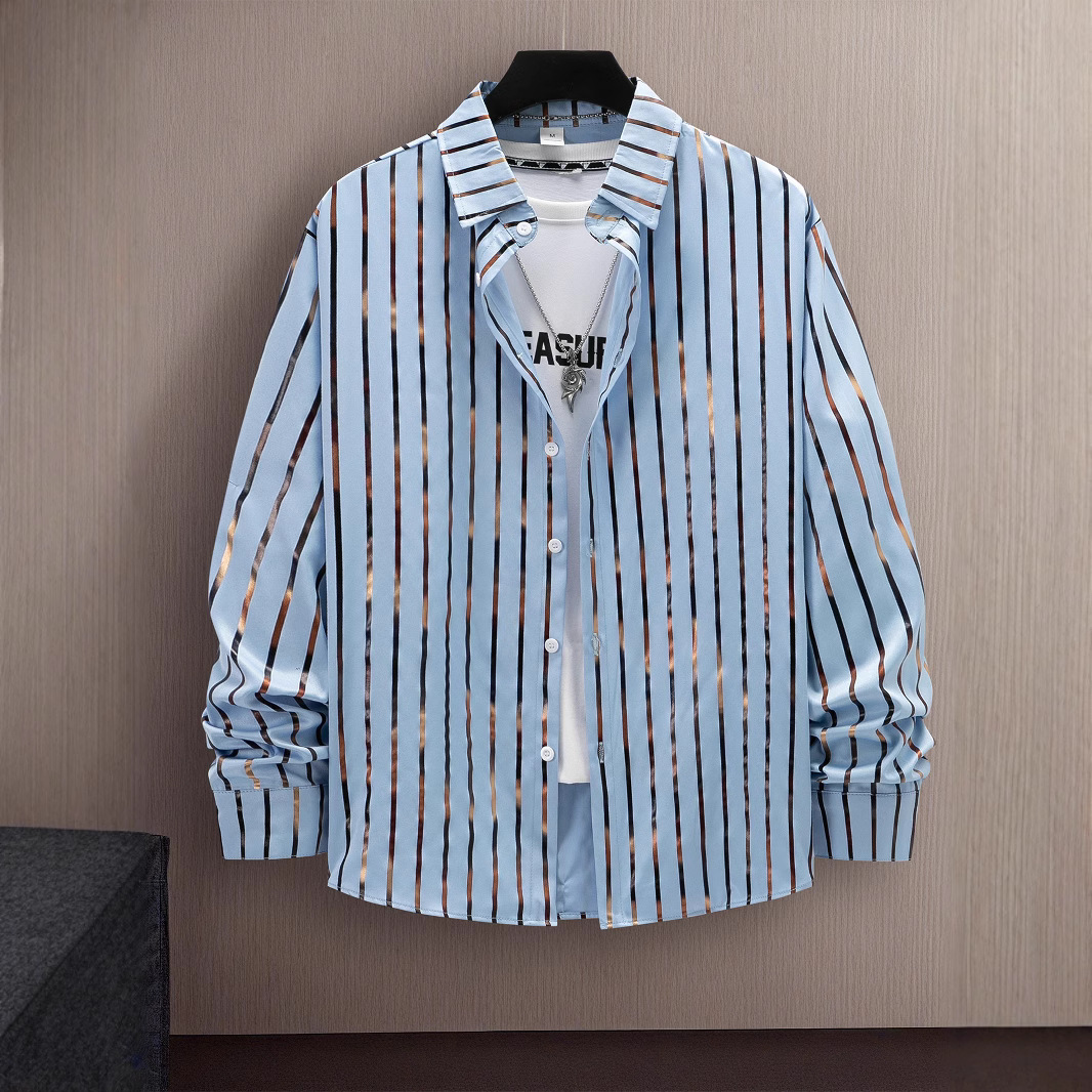 High Quality Men's Business Formal Dress shirt for Men Male Formal Office Dress Button Up Shirt Men Clothes Designer Blouse Long Sleeve Camisas P