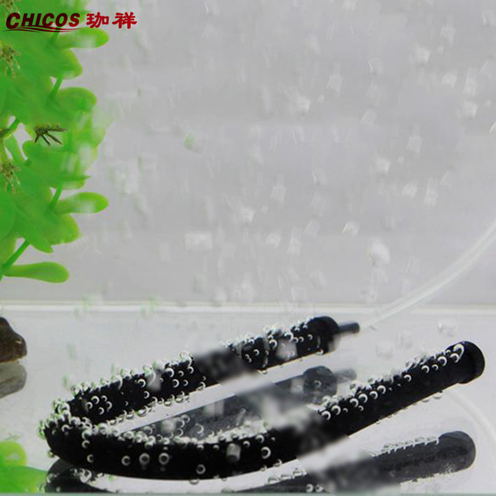 Air Curtain Diffuser 20cm/30cm/45cm/60cm/75cm FlexibleTube plastic aquarium fish tank air bubbles tube