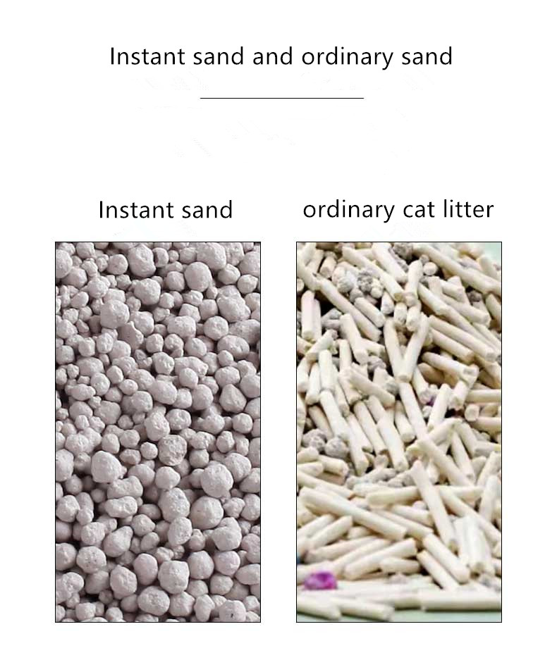 2024 best selling Soluble in water without sticking to the bottom bentonite cat litter