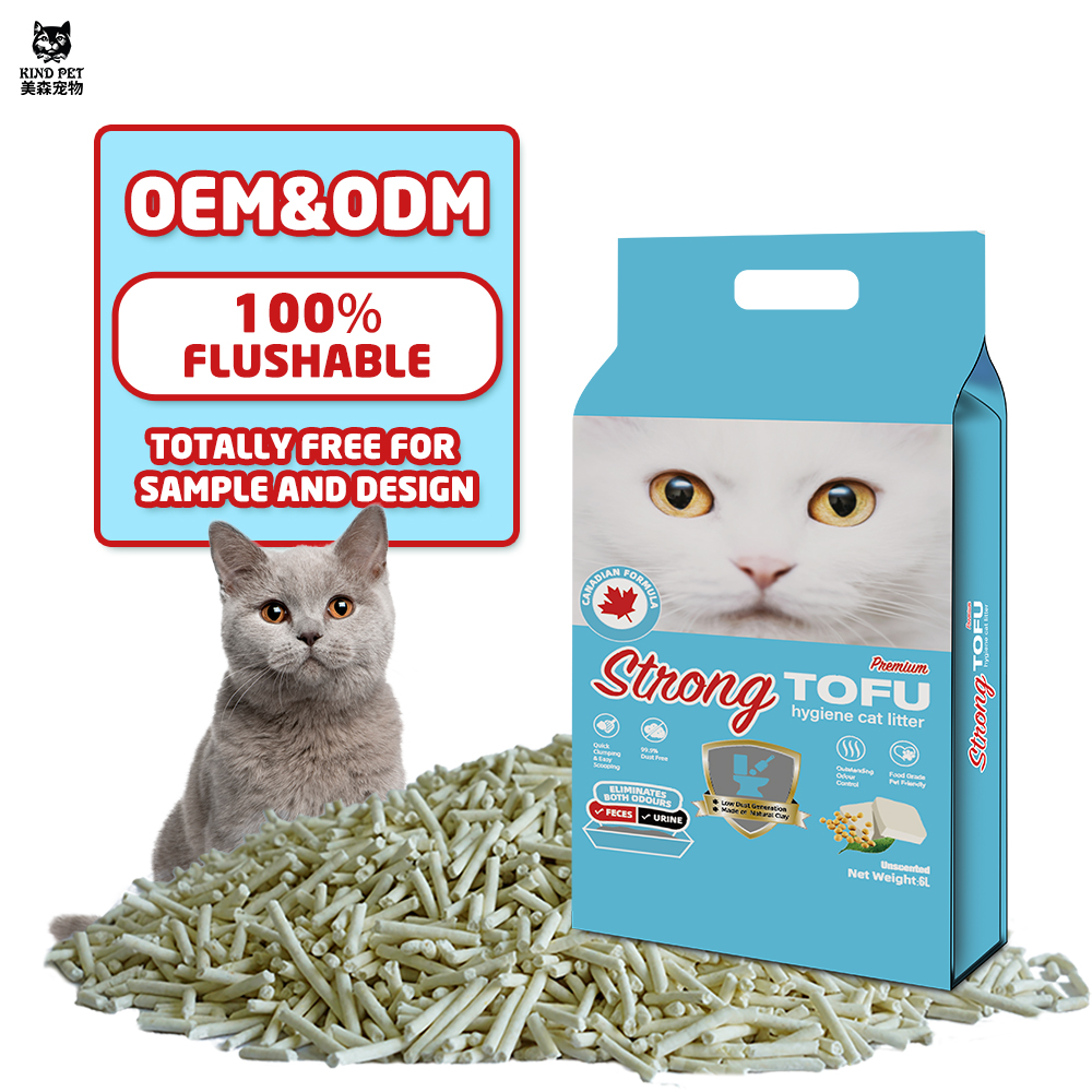 best seller tofu cat litter supplier OEM
