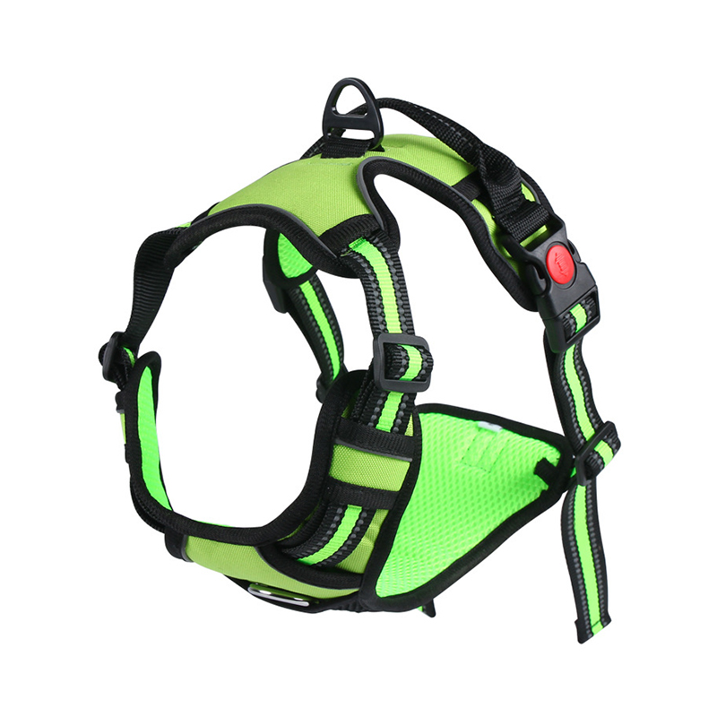New Design Service Dog Harness Set Hands Luxury Free Waterproof Pet Harness Custom Logo arnes para perros