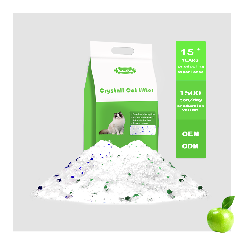 New BSCI Cat Litter Wholesale Factory OEM Dust-Free Deodorization Premium Silica Gel Cat Litter