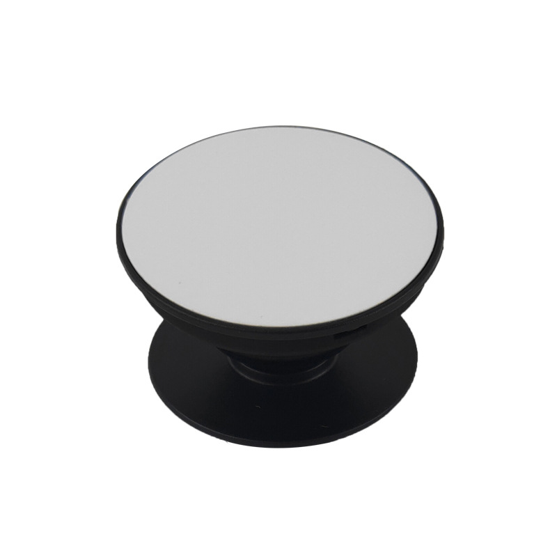 Sublimation Blank phone grip holder blanks Collapsible Stand holders with aluminum insert plate