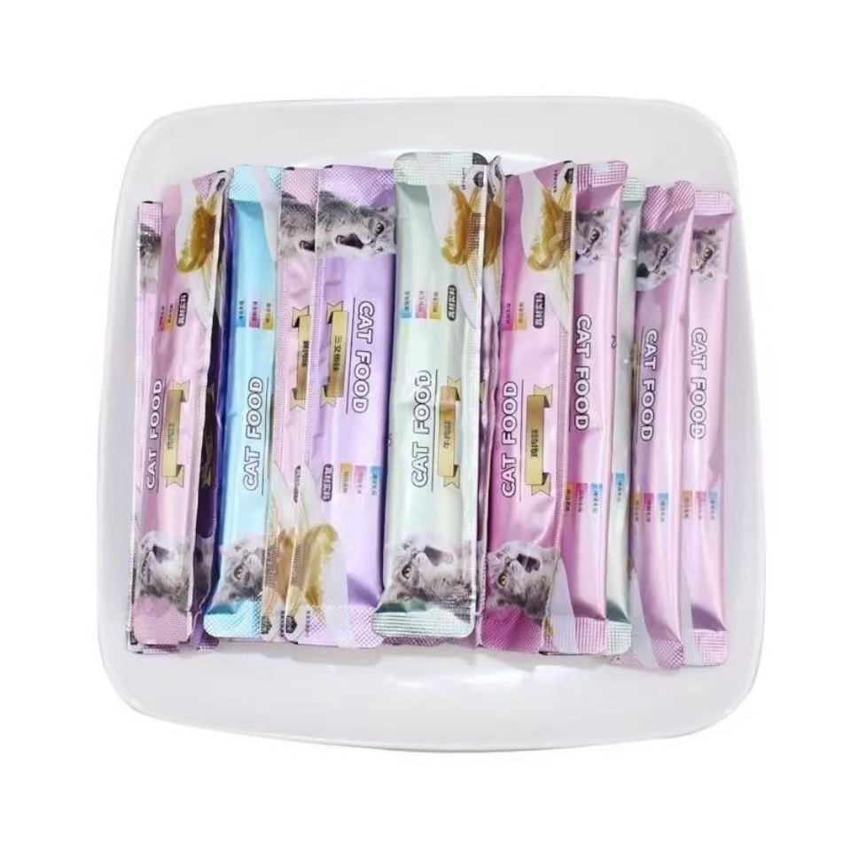 Wholesale Fresh Wet Pet Food Snacks Cat Nutritious Strips Food Cat Treat Stick