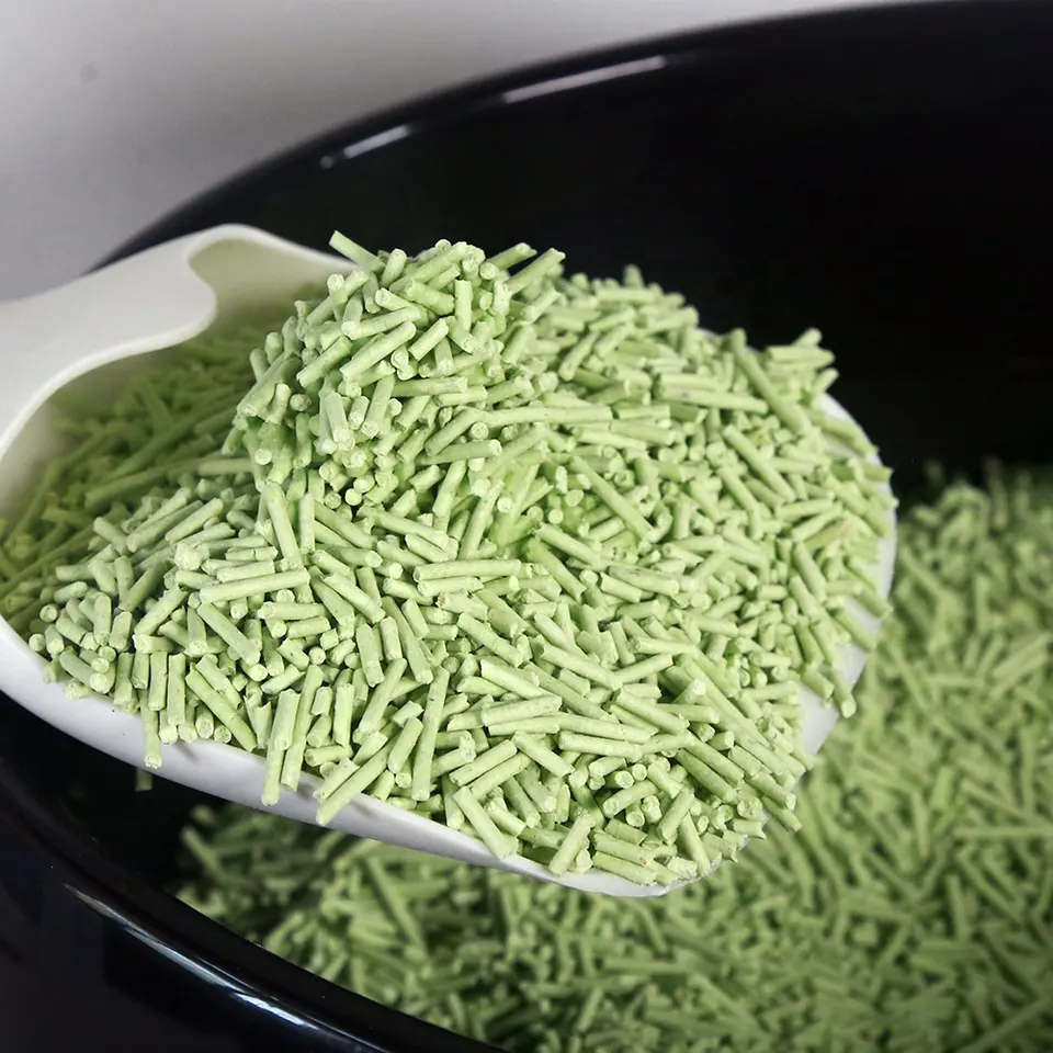 Dust Free Low Budget Tofu Cat Litter No Tracking Tofu Cat Litter With Fragrance