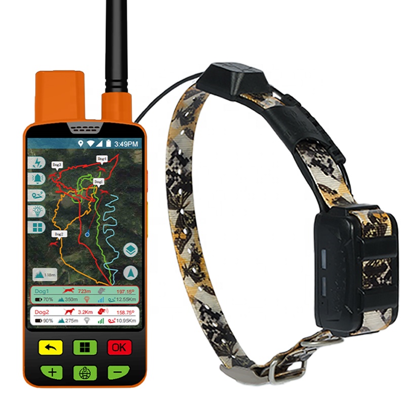 GPS Tracker for Dogs No Subscription Fees Suitable for All Dogs Smart Activity Tracker, Satellite Tracking with Unlimited Range