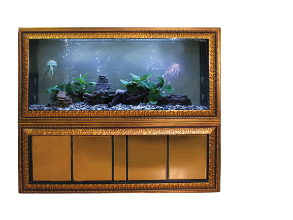 WOLIZE Made In China Aluminum Alloy Aquarium Fish Wide No Border Aquarium Tank
