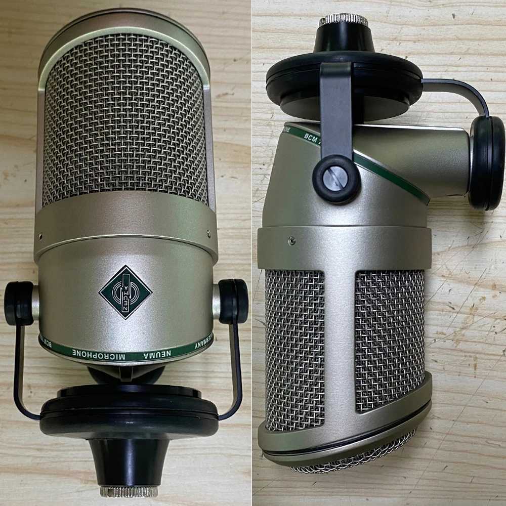 Microphones BCM 705 bcm705 classic Large Diaphragm Condenser Capsule Microphone Professional Broadcast Mic For Radio Announcers and DJ S2411261