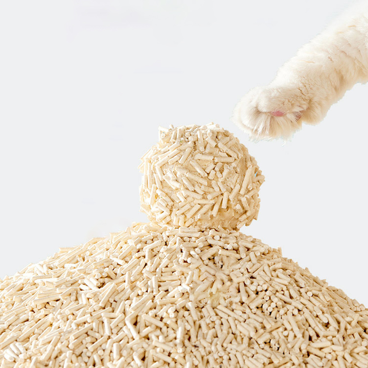 Strong Clumping Flushable Cat Litter Pellets Ultra Absorbent,odor Control,dust-free,low Tracking Eco Tofu Cat Litter Sand Cats