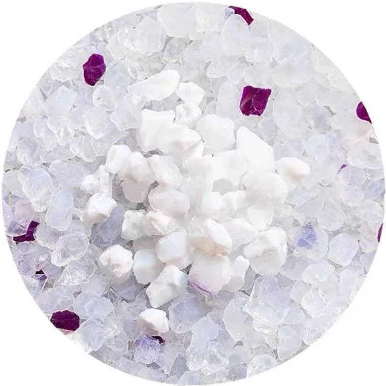 Factory Wholesale Natural Micro Crystal Cat Litter Lavender Scent 20kg/Bag Non Clumping Silica Gel Crystal Cat Litter Sand