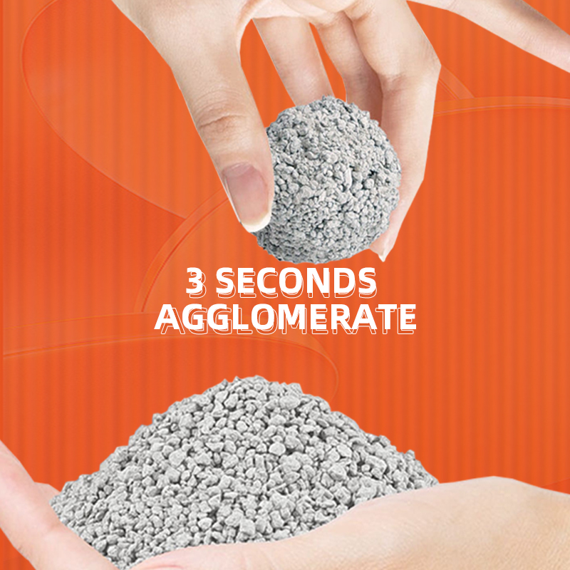 Factory wholesale Bentonite&Tofu Hypoallergenic and low dust control bentonite cat litter sand