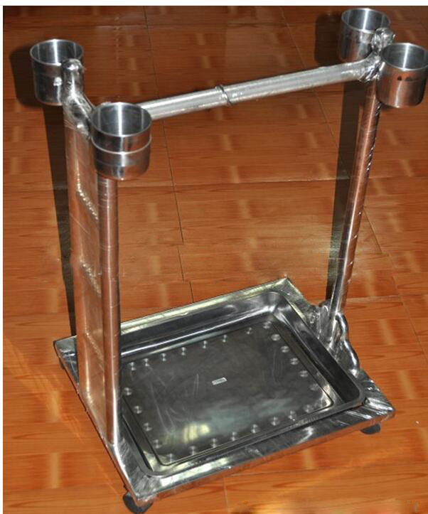 Stainless steel Parrot Standing Cage,"7" style Parrot Standing