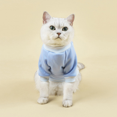 Pet Hoodie Autumn New Comfortable Breathable Warm Plush Dog Clothes Small Dog Wholesale Cat Clothes