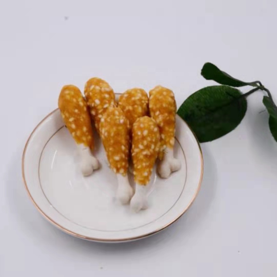 chicken leg with rice duck leg dog treats healthy dog snack factory wholesale OEM and chicken with sea sedge dog food