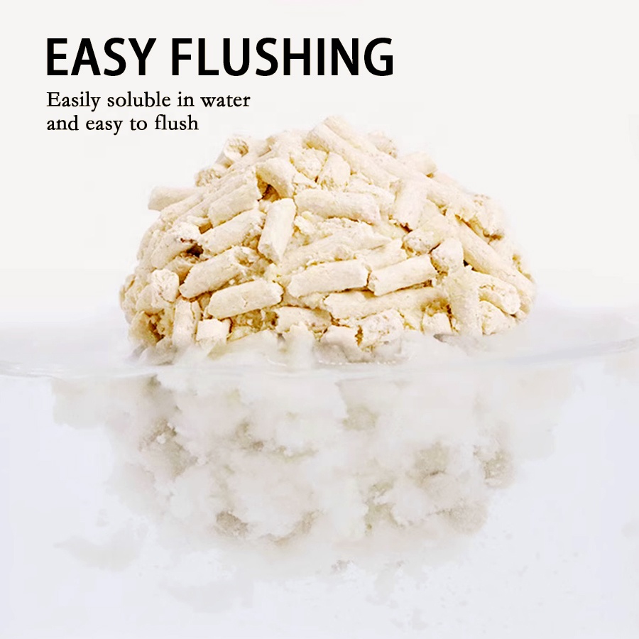 Tofu Litter For Cats Wholesale In Tons Tofu Soya Cat Litter Dust Free 12 Kg