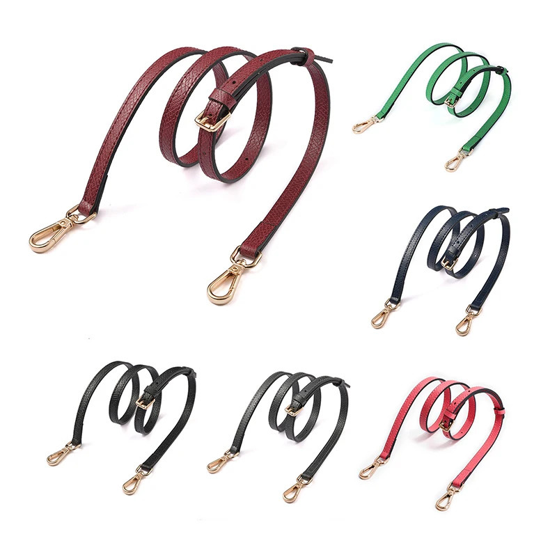 110pcs Leather Crossbody Bag Strap Black Beige Apricot Khaki 110130CM y Adjustable Fashion Shoulder Accessories 241125