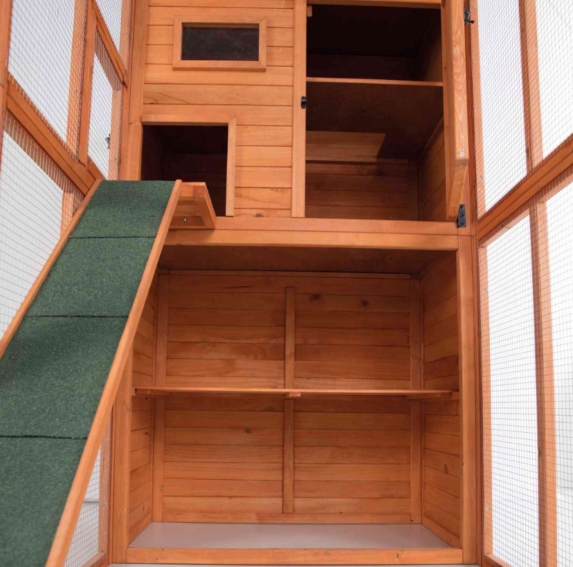 customized weatherproof outdoor cheap large wooden pet cat condo cages