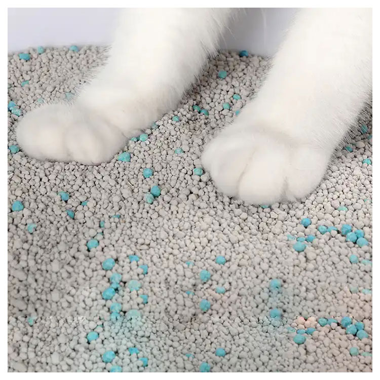 Highly Absorbent Dust Free Ecological Natural Cat Litter Bentonite Crushed Cat Litter Sand