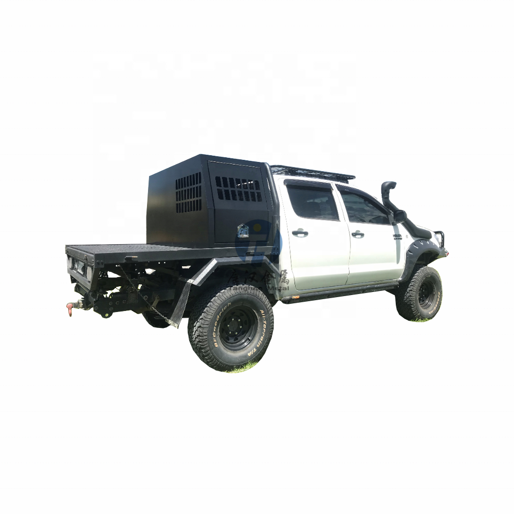 alu transport dog box with ute canopy for truck