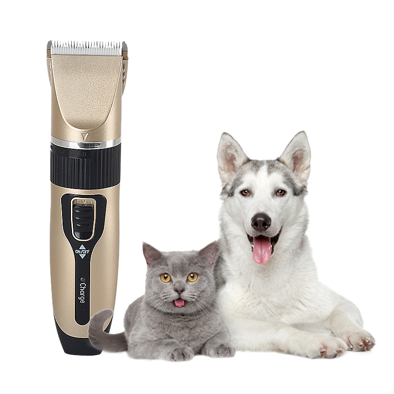 Quality Assurance Electric Pusher Pet Trimmer Rechargeable Dog Hair Clipper Electric