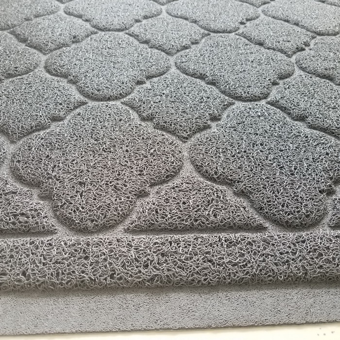 Large size pet mat pvc cat litter mat plastic door floor mat