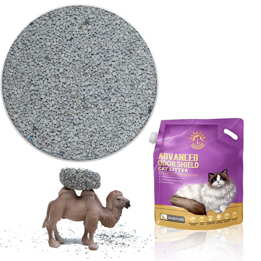 Pan&Sun Litter For Cats 100% Natural Eco-friendly Strong Clumping Bulk Bentonite Cat Litter Sale Wholesale For Sale