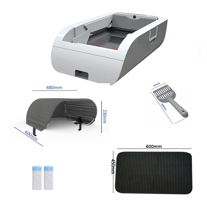 New Smart Pet toilet deodorization Smart self-cleaning Cat litter box Automatic Cat Toilet Litter Box