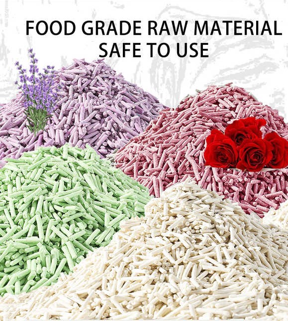 Top seller 2024 pet products 1.6kg cat litter suppliers high quality tofu cat litter tofu sand