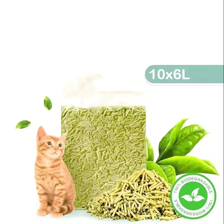 Factory Ultra Absorbent Dust Free strip shape Cat Litter Quickly Clumping Odor Control Flushable Bentonite Tofu Cat Litter
