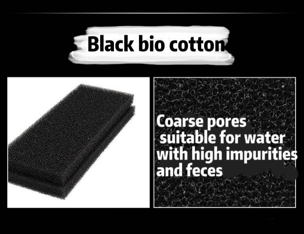 2PCS Fish Tank Aquarium Filter Cotton Easy to Use Purifying Water Quality Thickened Design Aquarium Filter Sponge