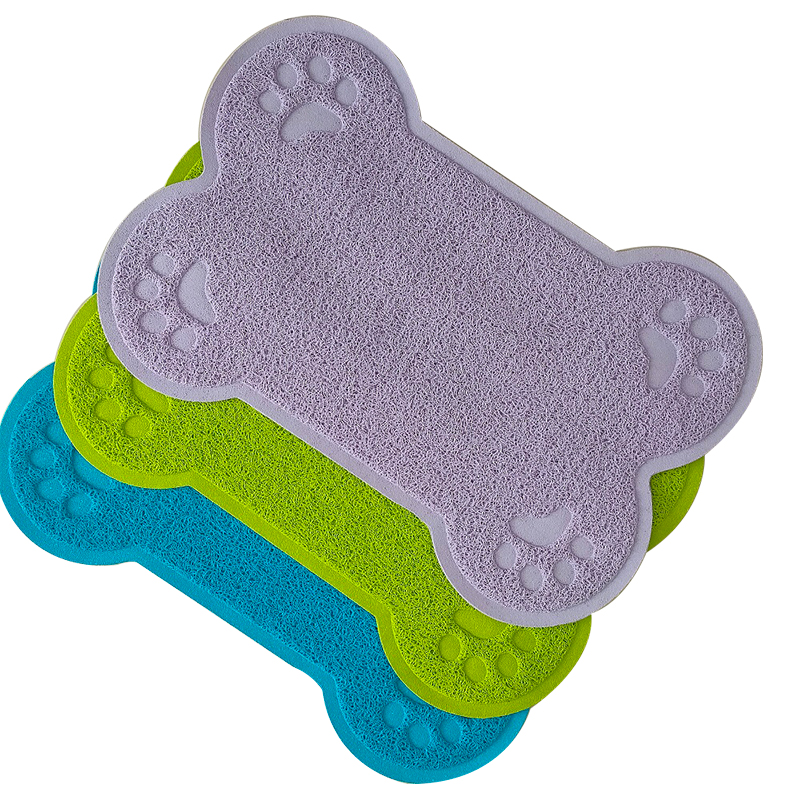 Food Feeding Mat Eco-friendly Soft Absorbent Shaggy Memory Foam Washable NEW Non Slip Silicone pet dog mat cushion
