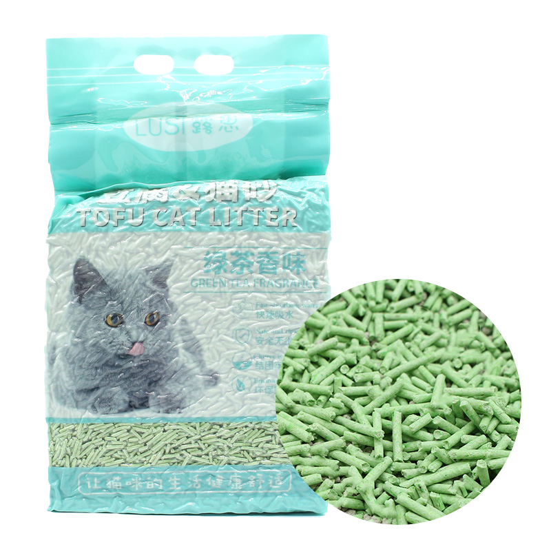 NUODE boutique tofu cat litter with safe stable and clean shipped from professional factory