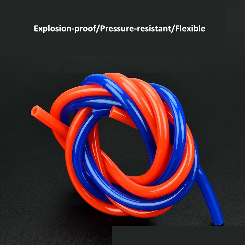 Polyurethane Hose PU Tube 4*6mm Blue Black Orange Transparent PU Air Water Hose for Aquarium