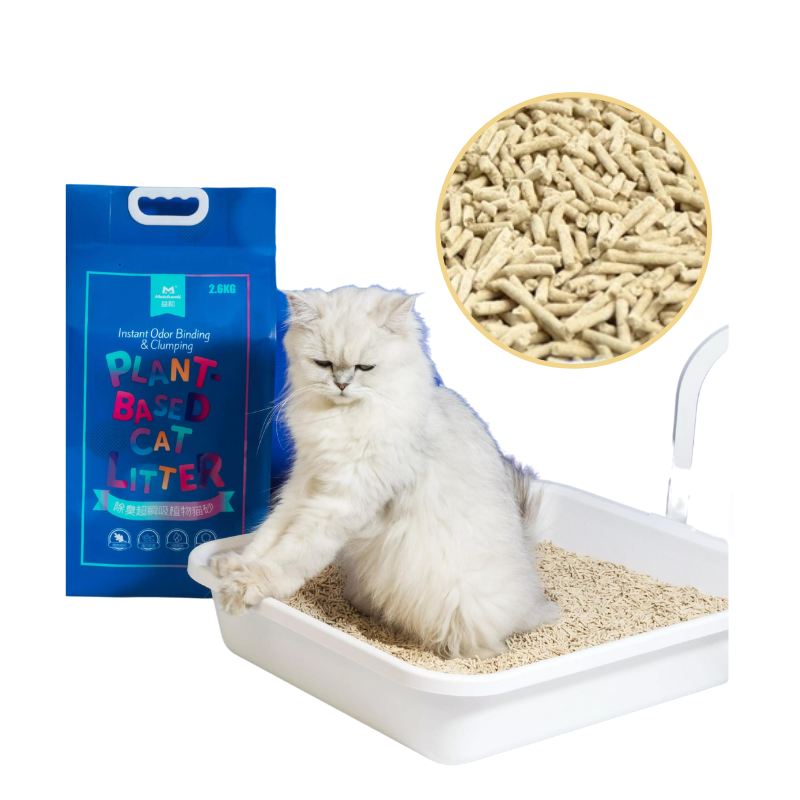 Dust Free Strip Shape Arena Para Gato Quickly Clumping Odor Control Flushable Tofu Cat Litter Sand