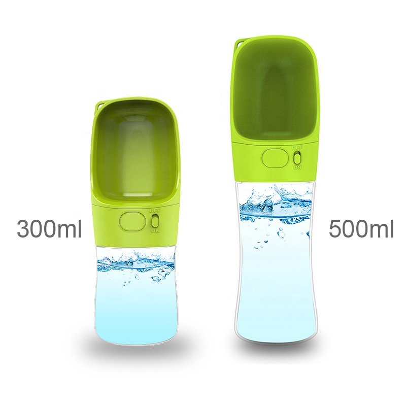 350ml 550ml Portable Dog Toy Drink Water Travel Pet Bottle