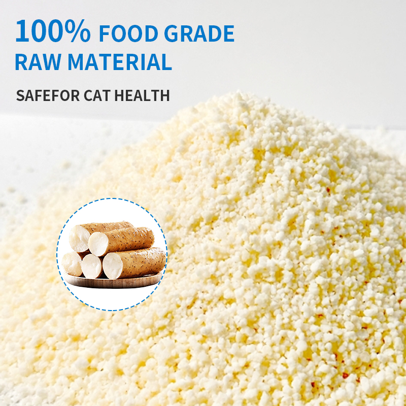 Customizable Plant Cat Sand Tapioca Cassava Cat Litter