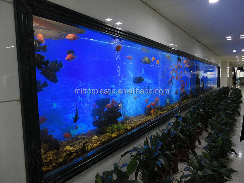 Recyclabl Eco-Friendly and modern Aquarium & Accessory Type large acrylic fish tank