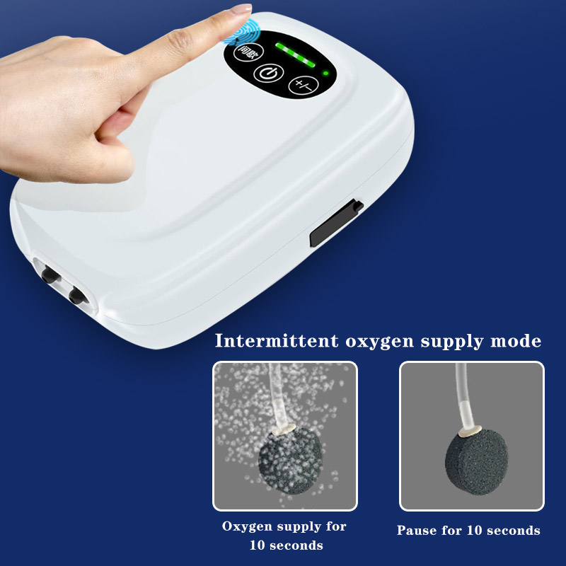 Hot Selling 1.5W-3.5W portable fish tank aquarium mini air pump